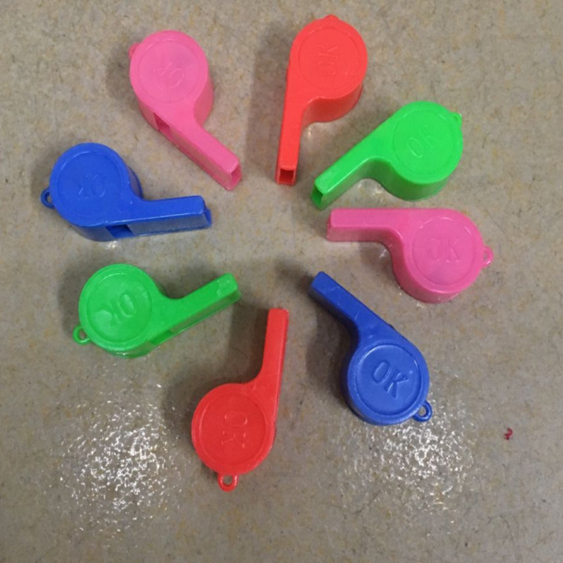 塑料无绳小口哨吹奏乐器儿童成人怀旧小玩具幼儿园学校活动小礼品