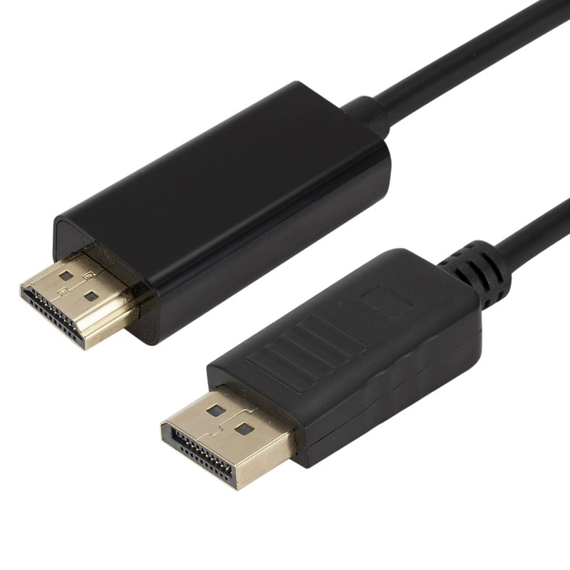 Кабель DisplayPort к HDMI для конвертации DP в HDMI, кабель длиной 1,8 м