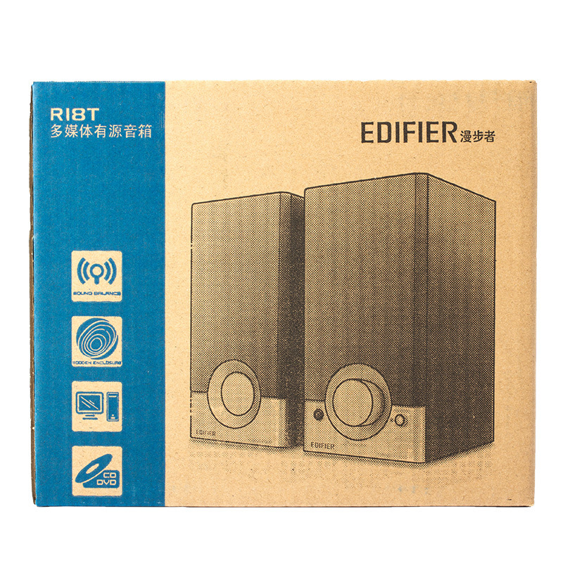 Edifier/Rambler R18T Mini 2.0 speaker laptop desktop computer audio small subwoofer