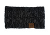 Hair accessory, demi-season keep warm knitted headband, European style, ear protection, 21 colors