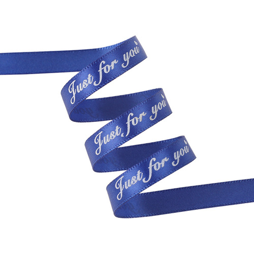 Tangde floral ribbon flower packaging 1.0 English ribbon just for you ribbon bow wholesale