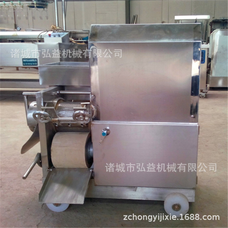 Full-automatic surimi fine filter equipment marine fish Thorn separator fish meat extraction machine fish meat picking machine