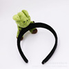 Headband, funny cute dinosaur, hair accessory for face washing, internet celebrity