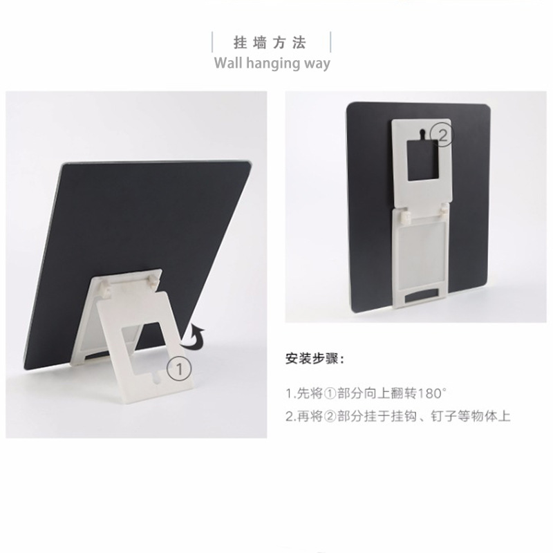 Espejo de escritorio espejo de maquillaje de escritorio espejo de princesa hogar montado en la pared de pared espejo HD fábrica al por mayor