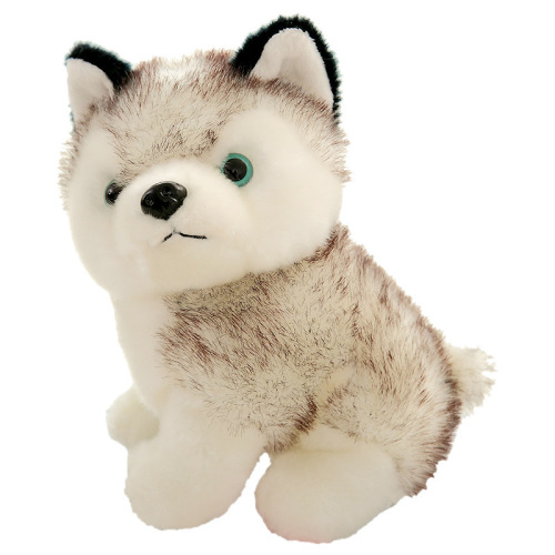 Ins simulation Husky plush toy, small dog, Shiba Inu doll, small size, birthday gift for girls