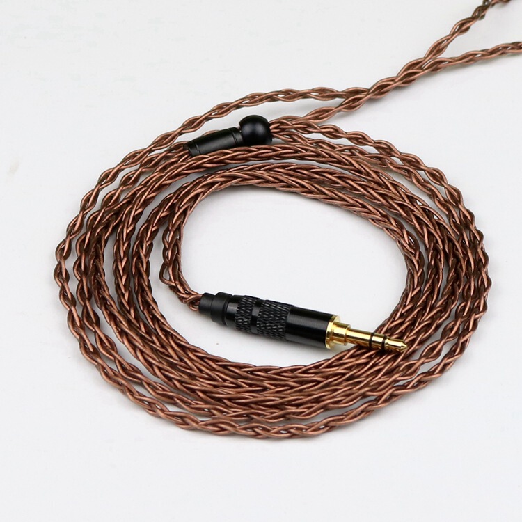 Manufacturers send MMCX pure copper 8-strand Shure SE535 digital pin elbow headset audio cable Manufacturers send MMCX pure copper 8-strand Shure SE535 digital pin elbow headset audio cable