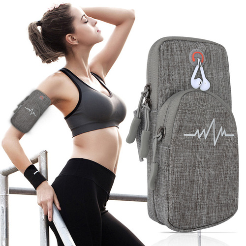 Sports arm bag for men and women fitness running arm sleeve wrist bag coin purse factory direct sales outdoor sports mobile phone arm bag