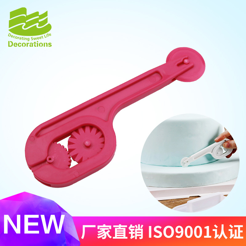 Venta caliente transfronteriza nuevo rodillo fondant que forma el cuchillo repujado cuchillo de corte de cerámica cuchillo fábrica lote mezclado