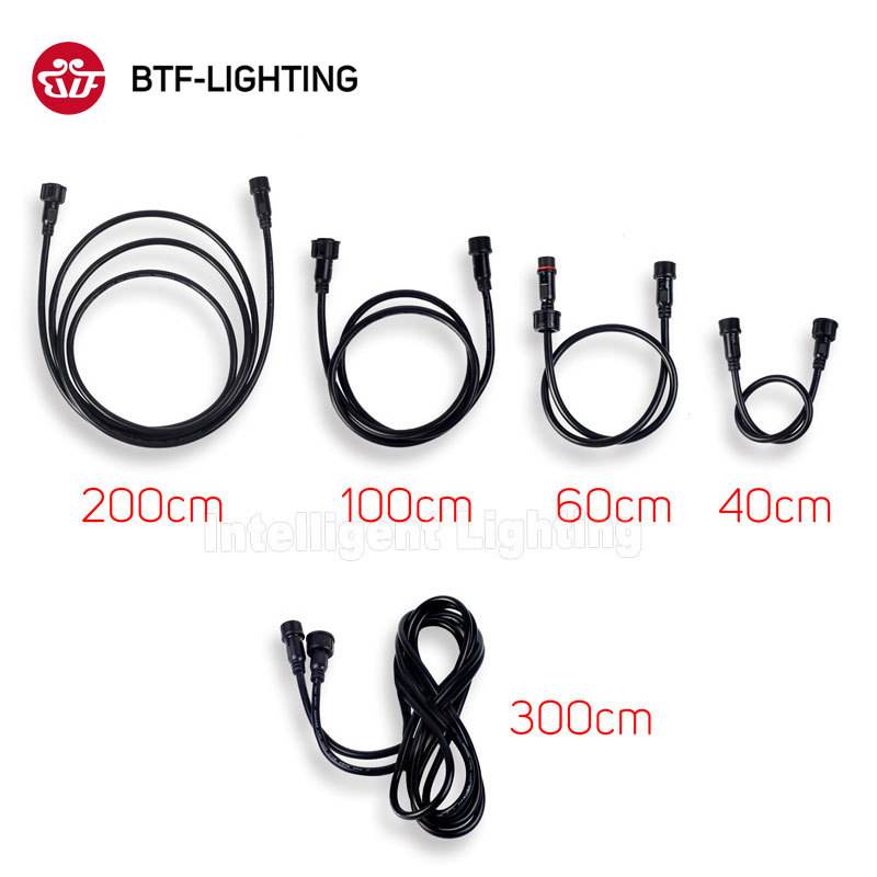Male and female rainproof extension cord, industrial power quick connector, outdoor LED wire socket, 234-pin connector