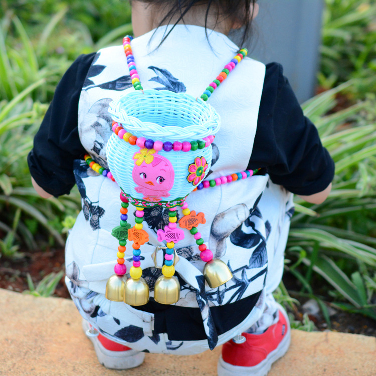 Tengte 작은 백숄더 바구니