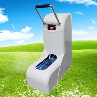 Intelligent shoe cover machine with telescopic armrest for real estate rechargeable shoe cover machine dust-free workshop automatic shoe cover machine wholesale