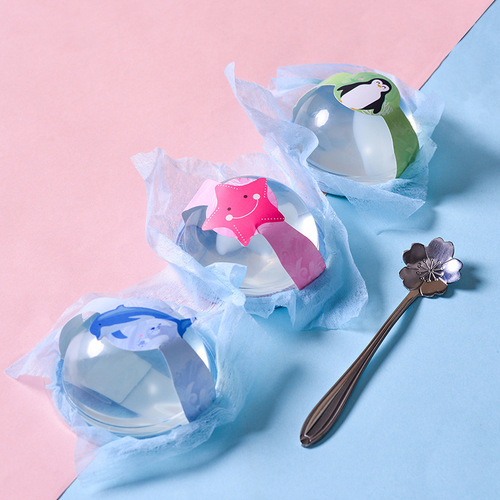 Factory Wholesale Cherry Blossom Jelly & Tremella Jelly Gift Box Ocean Kiss Sea Salt Jelly Gift Box 6 Pieces Birthday Gift