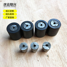 基坑支护精轧km10矿用钢筋锚具铁路夹片式km12钢绞线锚具咬合力强