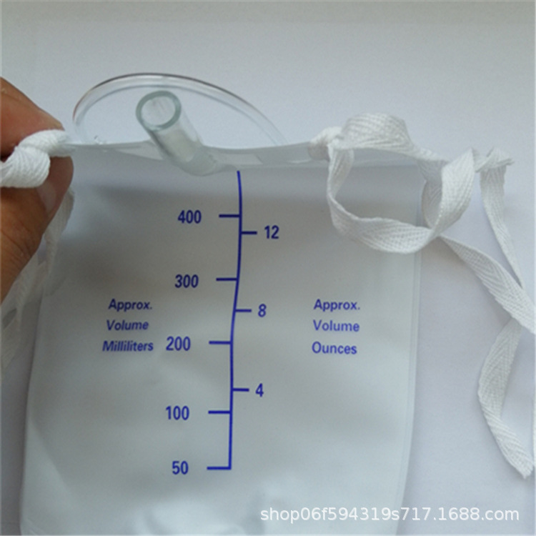 ¿Cruz tipo de válvula de 500ml polainas tipo bolsa de recogida de orina transparente bolsa de recogida de orina? </S> </S> </S>