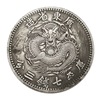 Antique craft silver dollars thick Guangxu ingot, Guangdong made seven dollars, three points to make old silver dollars#0187