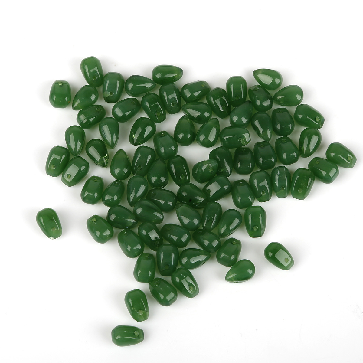 Dark green jade color