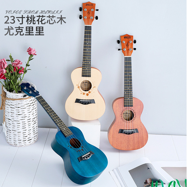 ukulele with a score