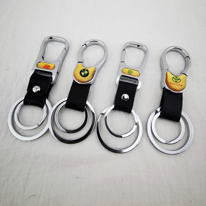 I1 823 903-4 llavero de cuero llavero accesorios de coche 2 yuanes tienda de suministro de joyas al por mayor