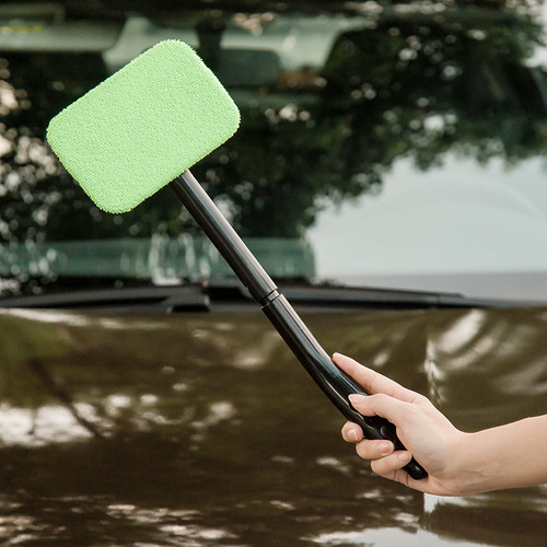 Direct selling wholesale car cleaning brush car rotating front windshield wiper for home and car dual use car glass brush