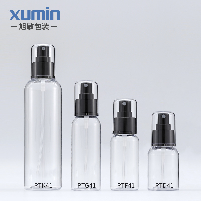 50ml75ml100ml250ml透明塑料空瓶子 pet爽肤水喷雾瓶现货旭敏包材