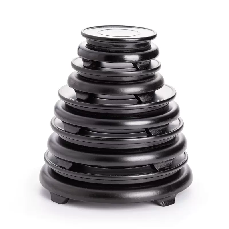 摆件底座托架实木文玩核桃茶壶托香炉工艺品石头花瓶花盆底座木架