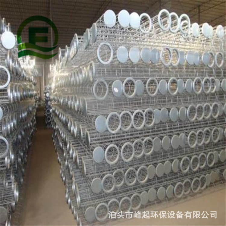 有机硅除尘骨架圆形袋笼不锈钢骨架弹簧大扁袋笼133*5000骨架厂家