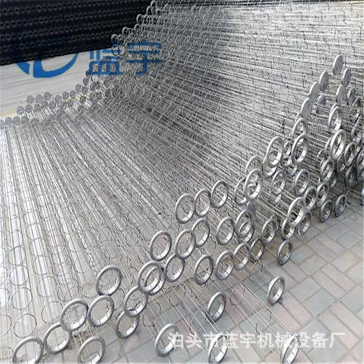 有机硅除尘骨架 褶皱式袋笼 133*3000规格袋笼 弹簧骨架 扁骨架