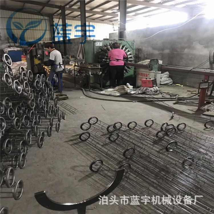 内星角骨架 133*3000规格骨架 褶皱式袋笼 扁骨架 不锈钢骨架龙骨