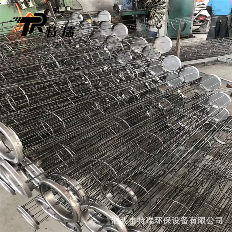 不锈钢弹簧骨架收尘袋伸缩式弹簧笼骨架龙骨 弹簧龙骨袋笼厂家