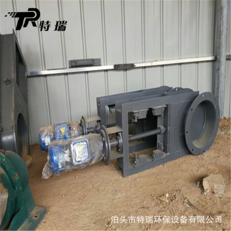 手动插板阀 800*800方口闸阀启闭机闸阀电控箱双向插板阀除尘闸阀