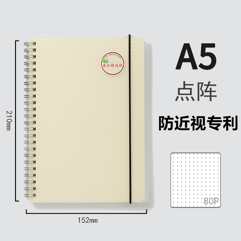 A5 도트 매트릭스 책