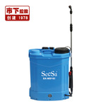 市下 背负式电动喷雾器16L农用打药机消毒防疫打药可充电SX-MD16I