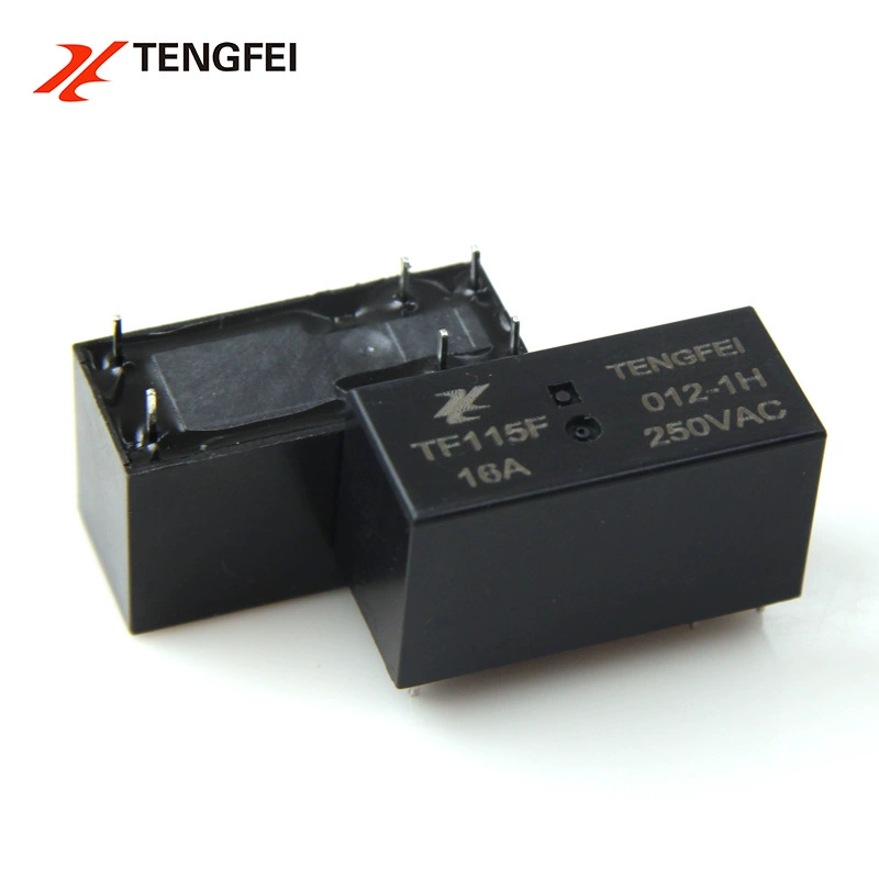12v relay 24v16A normally open four-pin 115F-012VDC 6-pin 250VAC TF high-power relay