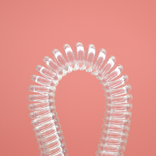 Iron buckle spring rope metal key chain lanyard anti-theft mobile phone rope elderly machine anti-lost waist hanging elastic rope wholesale