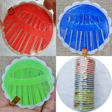 盒装一元手工针 缝纫针 缝衣缝被针 套装盒装针 一元店批发好货源