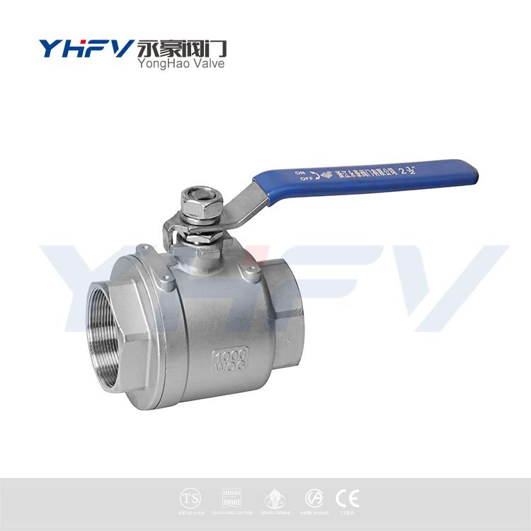 【温州厂家直销】Q11F-16P不锈钢丝扣二片式球阀【品质阀门】中型