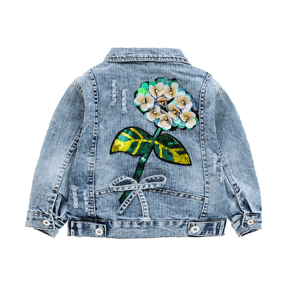 Denim autumn jacket