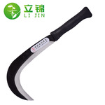 立锦 农用砍枝砍柴刀镰刀家用除草收割镰刀胶柄大弯刀塑料柄344款