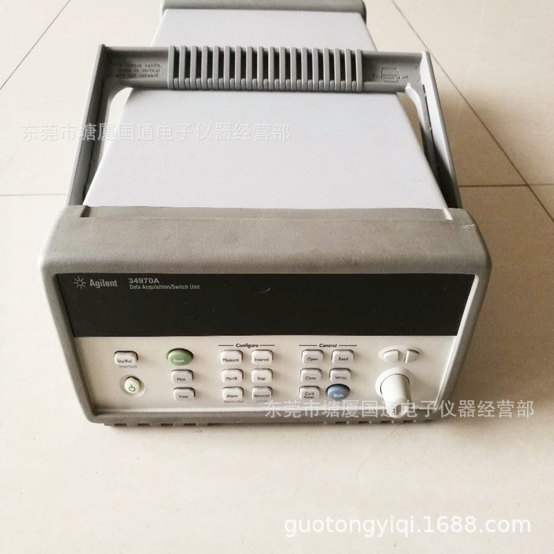 美国安捷伦Agilent 34970A数据采集器 温度计录仪  20路.到120路