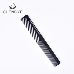 Tony Gai professional hair cutting comb from the factory, black plastic, beauty salon hair comb, hair roller comb with logo printing available