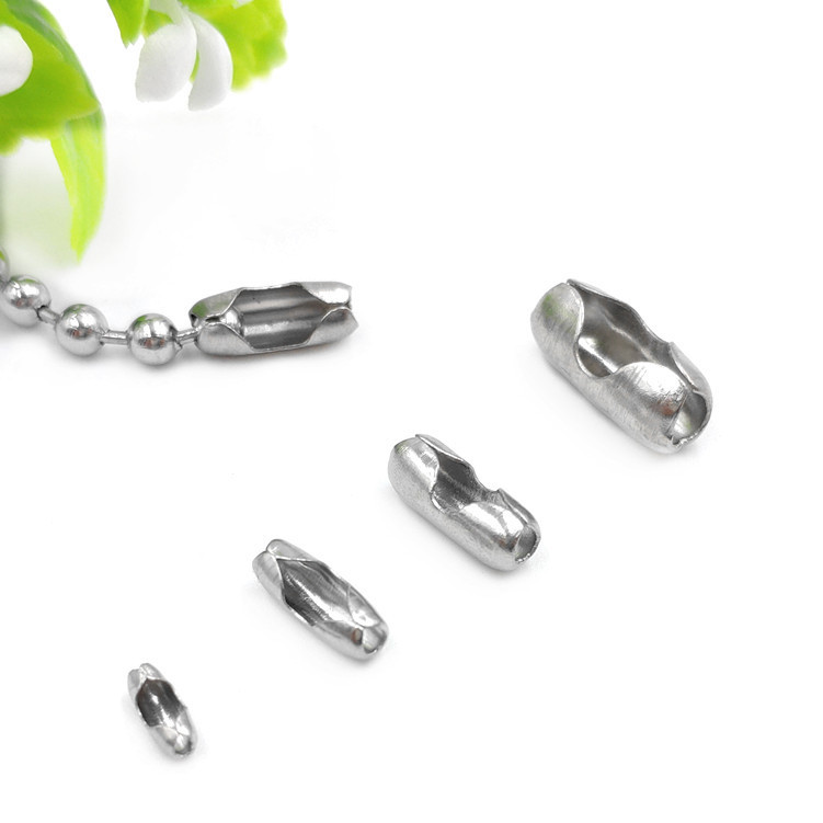 Stainless steel 304 bead waist buckle bead chain buckle bead chain two-end connection buckle multi-specification waist chain buckle wholesale Stainless steel 304 bead waist buckle bead chain buckle bead chain two-end connection buckle multi-specification waist chain buckle wholesale