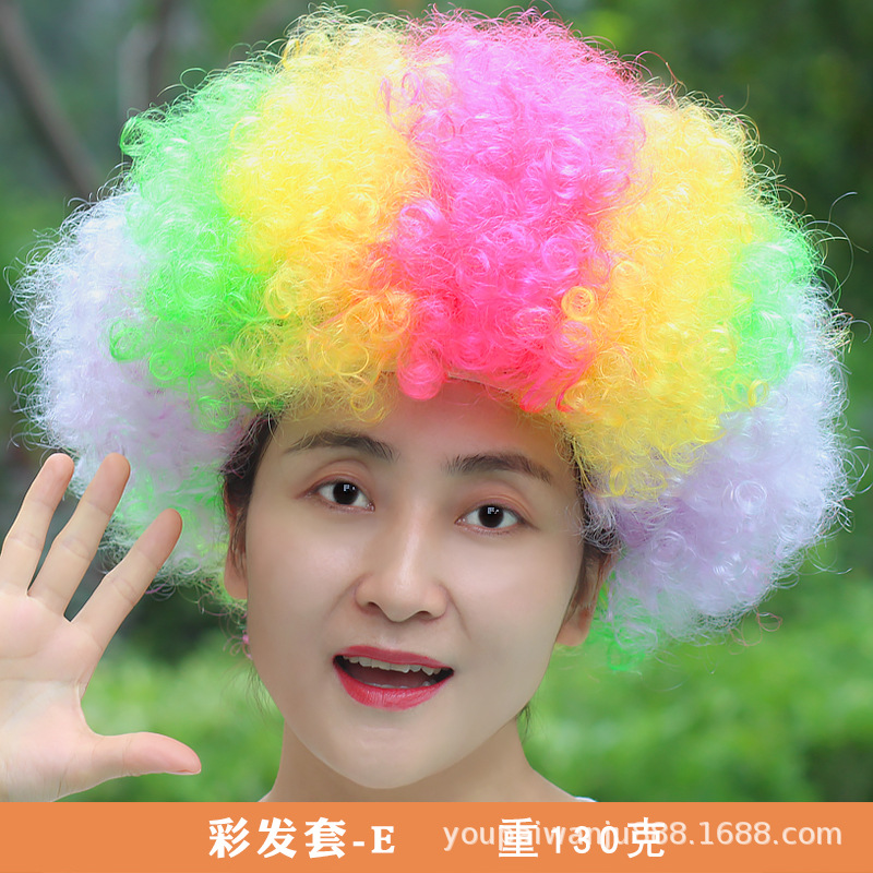 Красочный стиль волос