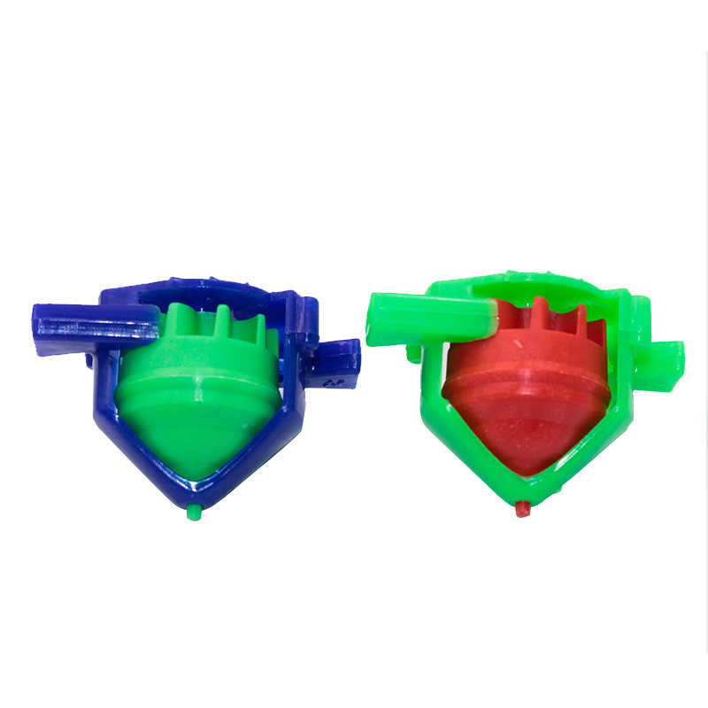 Los niños nuevo silbato Gyro juguete DOBLE BOCA soplando juguete educativo huevo juguete escolar regalo periférico 2 yuanes regalo
