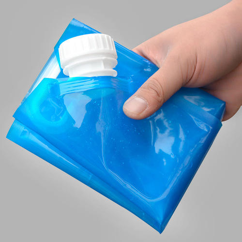 5L Large Capacity Water Bag Sports Portable Folding Water Bag Outdoor Travel Camping Hiking Water Storage Bag