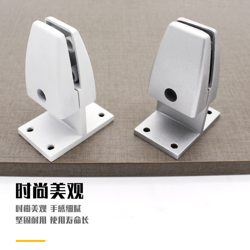 Aluminum alloy screen clip, punch-free, adjustable desktop mobile clip, glass fixed wooden desk bezel, partition