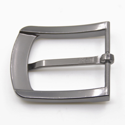 Men's needle leather strap alloy buckle, direct from Guangzhou manufacturer, 3.5mm inner diameter, durable laser buckle