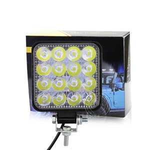 48W LED Avtomobil İş İşığı, Yük Maşını, Motosiklet Köməkçi İşığı