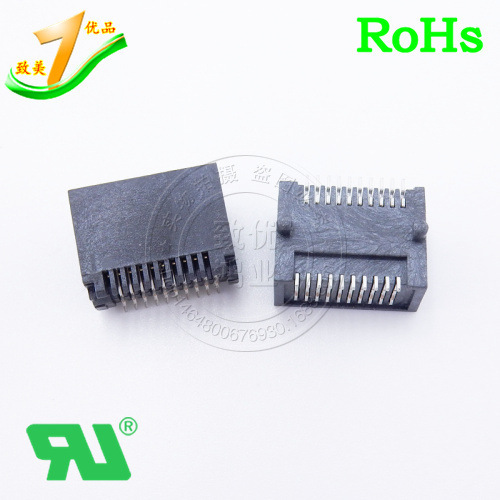 Sfp Socket 20Pin Horizontal Inner Core Smt Connector Sfp Optical Module Sfp Socket Slot Patch Fiber Optic Socket Sfp Socket 20Pin Horizontal Inner Core Smt Connector Sfp Optical Module Sfp Socket Slot Patch Fiber Optic Socket