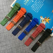 适合卡西呕GA110手表 替换表带卡惜欧 树脂 PU 橡胶表带