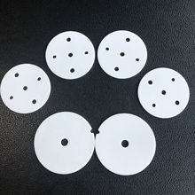96瓷氧化铝激光打孔 切割圆形陶瓷基片多孔定位耐高温陶瓷片